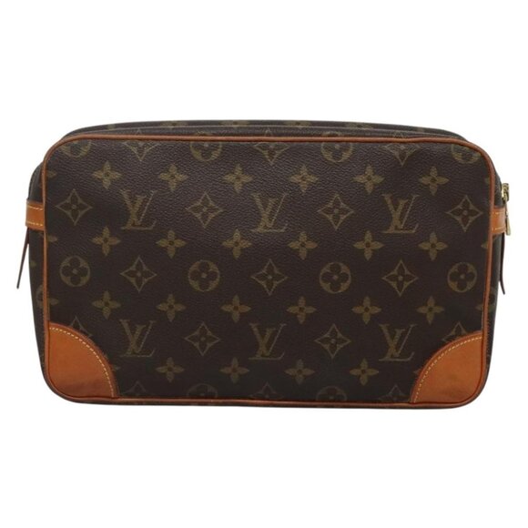 LOUIS VUITTON Monogram Compiegne 28 Clutch Bag - Picture 9 of 14